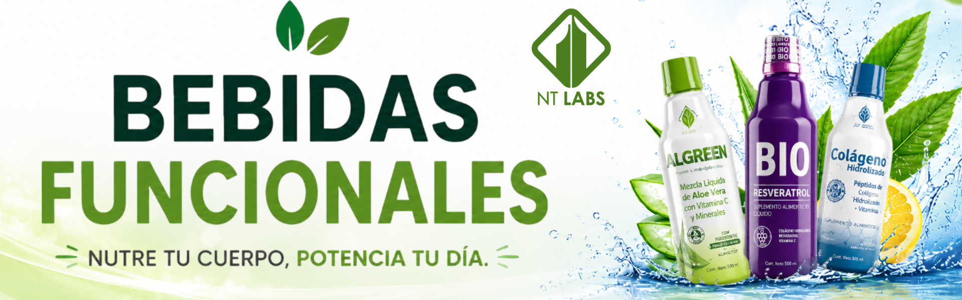 Banner Bebidas Funcionales